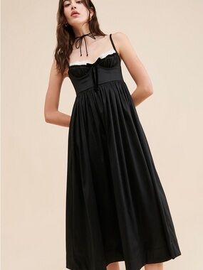 {for love & lemons} Doris bustier corset midi dress